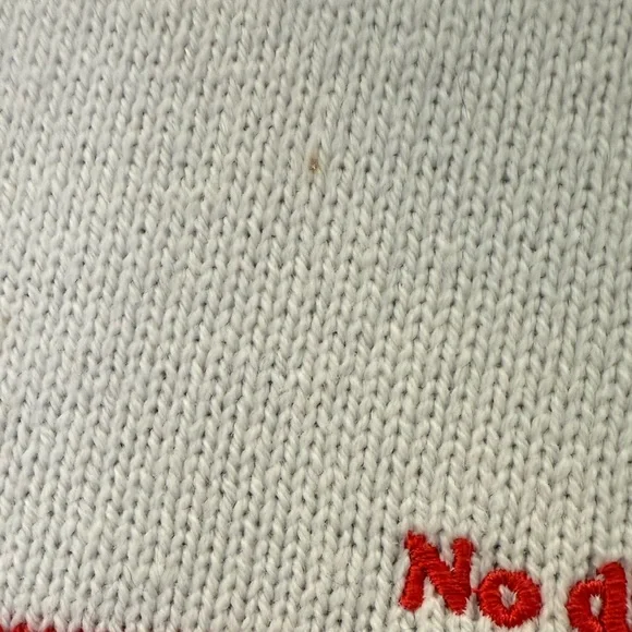 Saturday Morning Pancakes “No Diggity, No Doubt” striped sweater 🌈 size medium - Picture 3 of 4